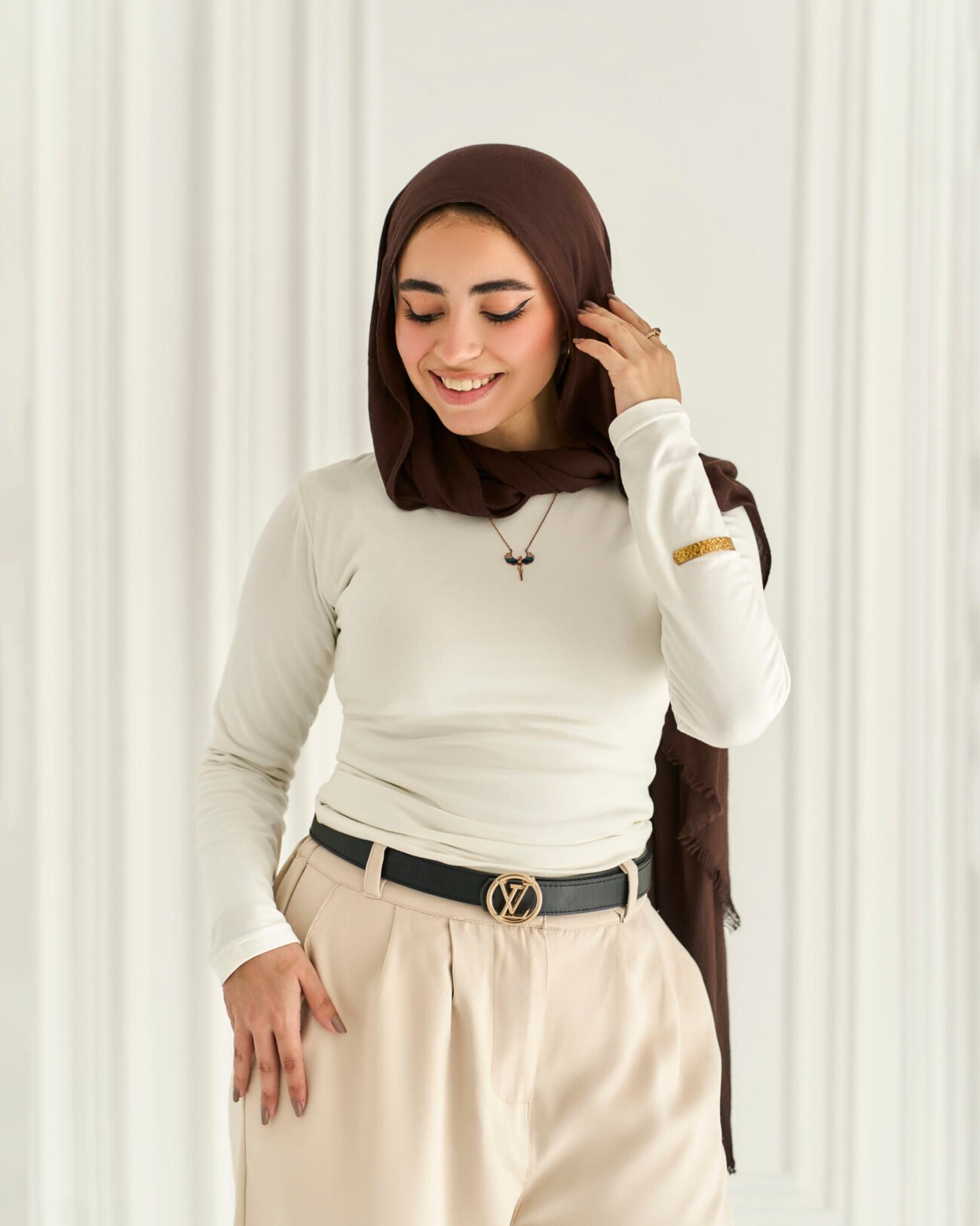 Long Sleeve Basic Top - Image 2